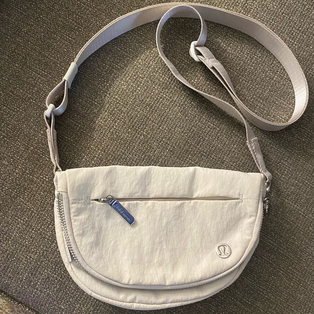 lululemon athletica Cream Crossbody Bag